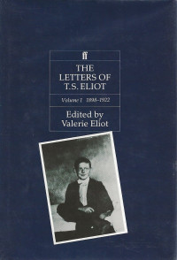 Image of The Letters of T..S . Elliot